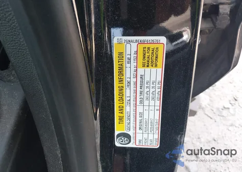 2015 Chevrolet Equinox 1Lt from USA, damaged, VIN 2GNALBEK6F6126761